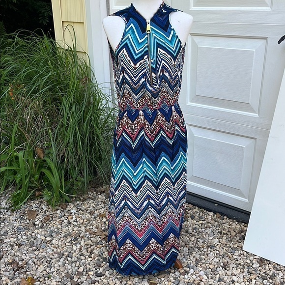 miss good Dresses & Skirts - Miss Good Giant Zipper front Dress